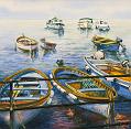 Barche - Acquarello - cm 25 x35